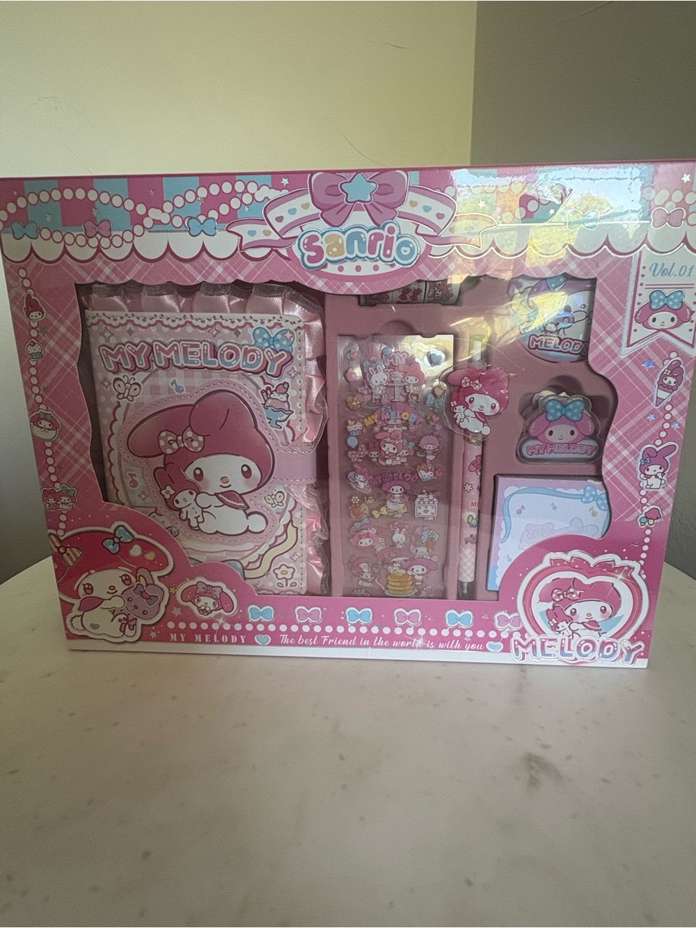 My Melody Sanrio Stationary Set